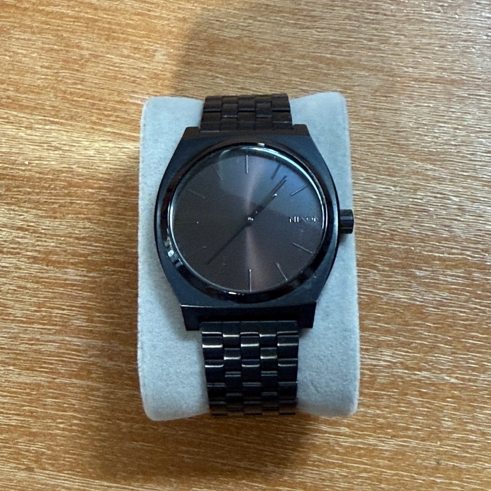 Nixon Black and Gray Men's Watch